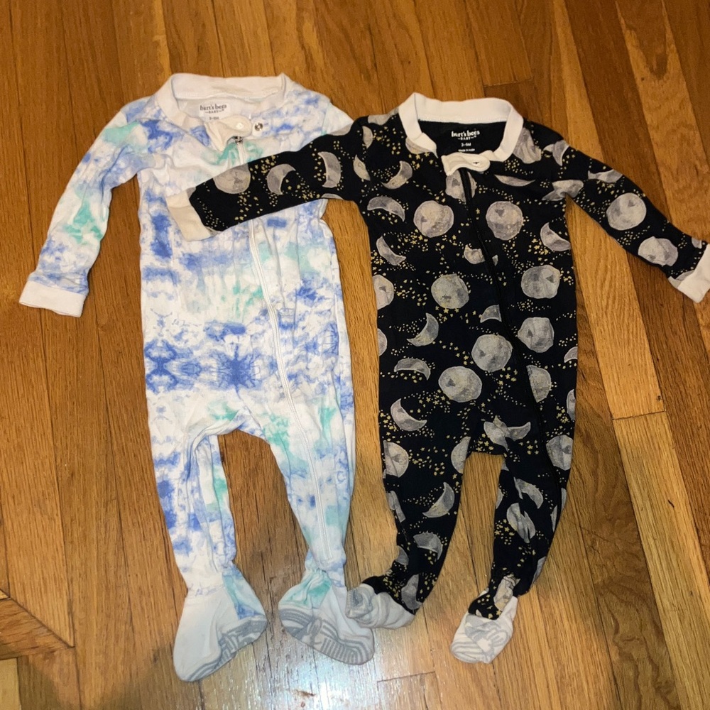 Burt's Bees Baby Footie Pajamas - 3-6 months